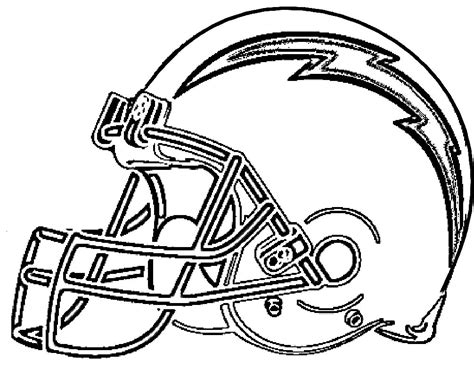 chargers football coloring pages