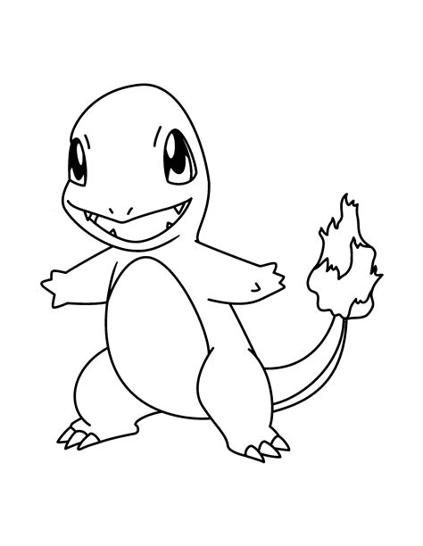 charmander coloring
