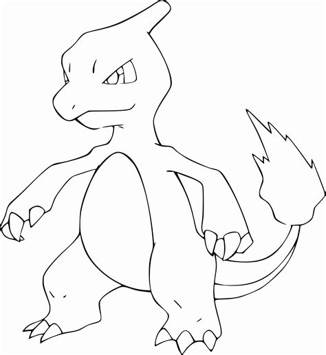 charmeleon coloring pages