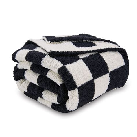 checkerboard throw blanket