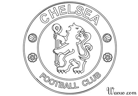 chelsea fc coloring pages