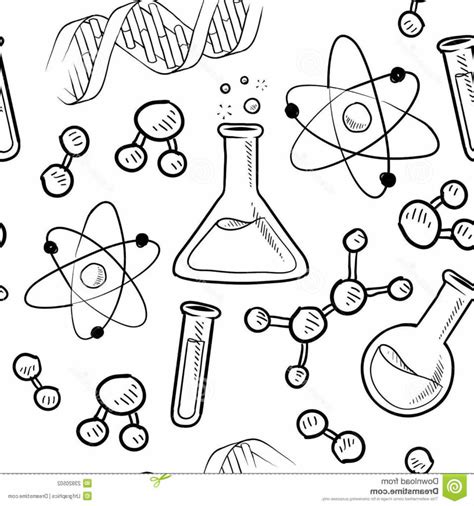 chemistry coloring pages