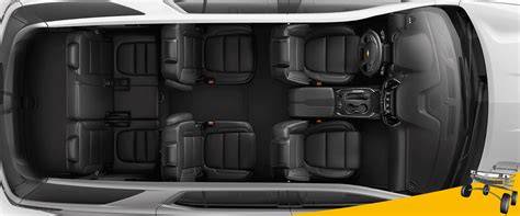 Interior space comparison in Chevrolet Traverse vs Ford Explorer