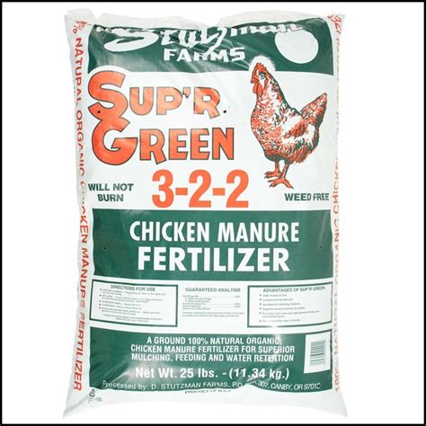 chicken manure fertilizer