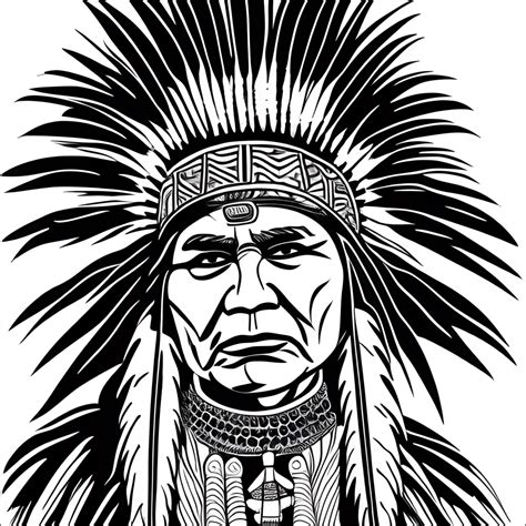 chief coloring pages