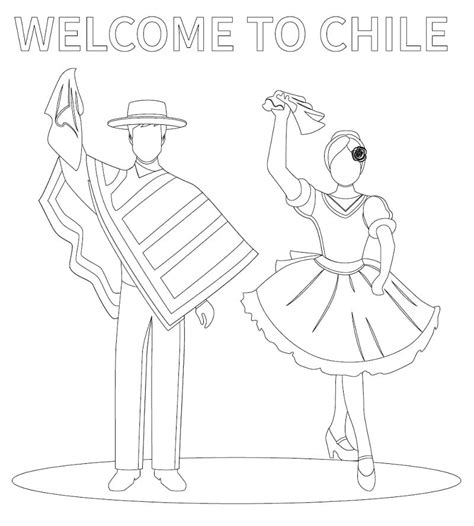 chile coloring pages