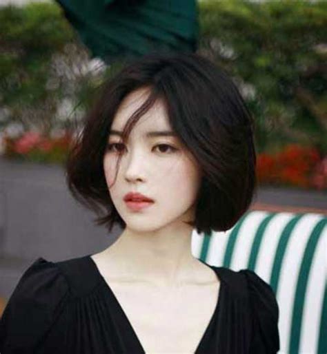 chinese actress short hair style