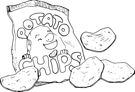 chips coloring pages