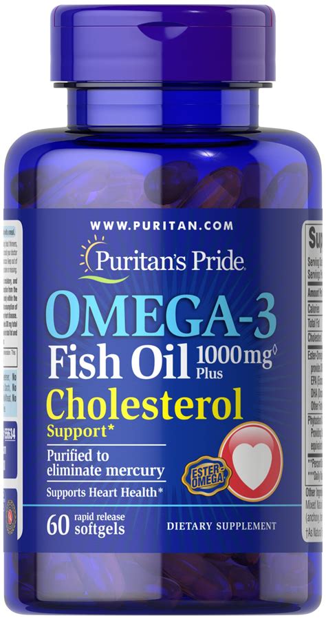 cholesterol fish oil supplements