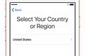 choose language and country iphone
