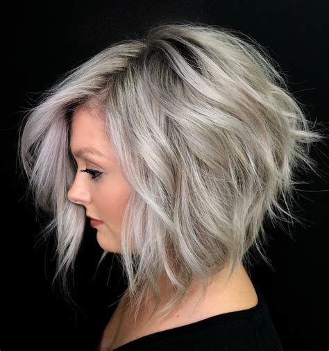 choppy inverted bob for thick hair