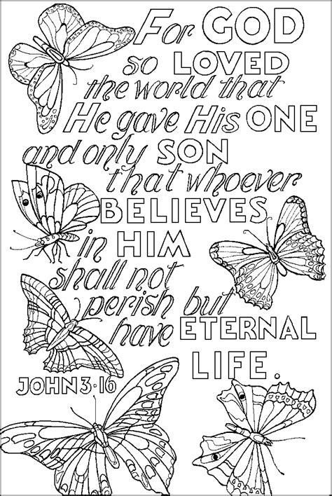 christian coloring pages