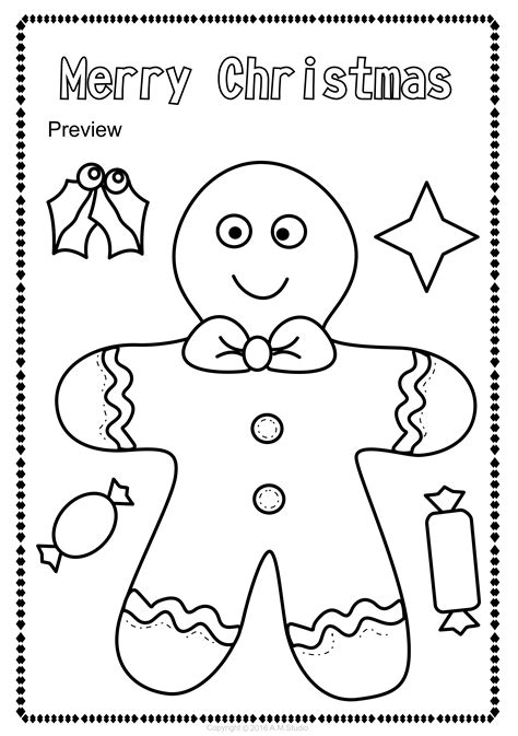 christmas coloring activity