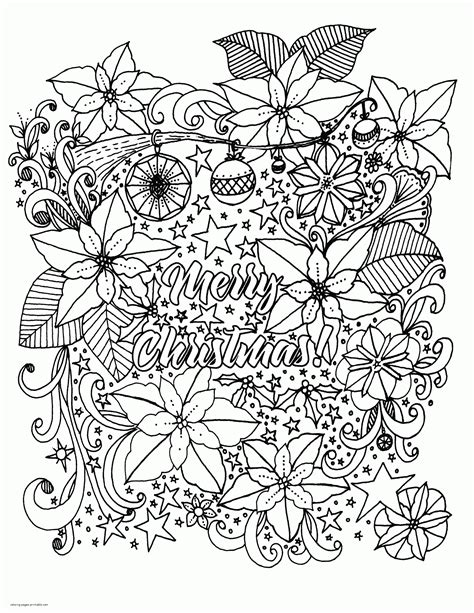 Christmas Coloring Pages For Adults Coloring Wallpapers Download Free Images Wallpaper [coloring654.blogspot.com]