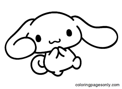 cinnamoroll coloring pages