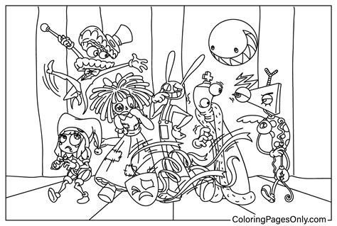 circus coloring pages