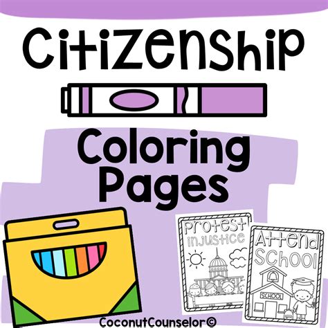 citizenship coloring pages