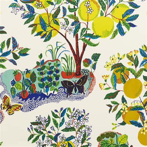 citrus garden wallpaper