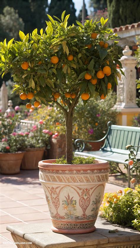 citrus in pots