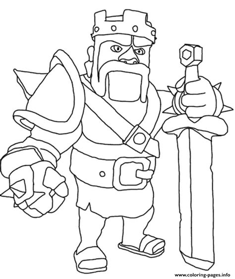 clash of clans coloring pages