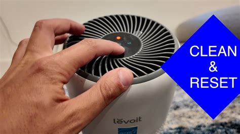 clean levoit air purifier filter