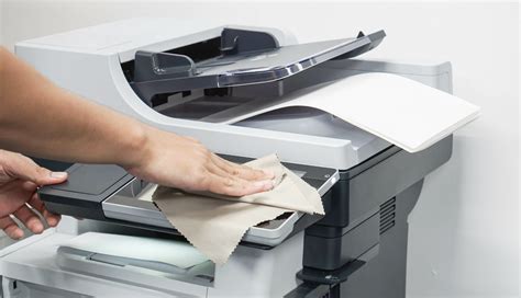 cleaning tips of copy machine