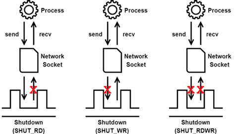 close vs shutdown socket