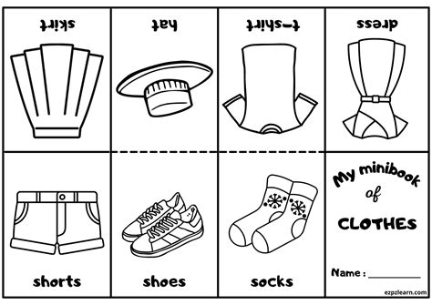 clothes coloring pages pdf