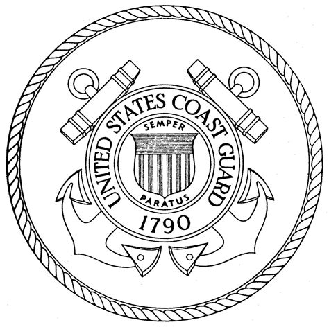 coast guard coloring pages