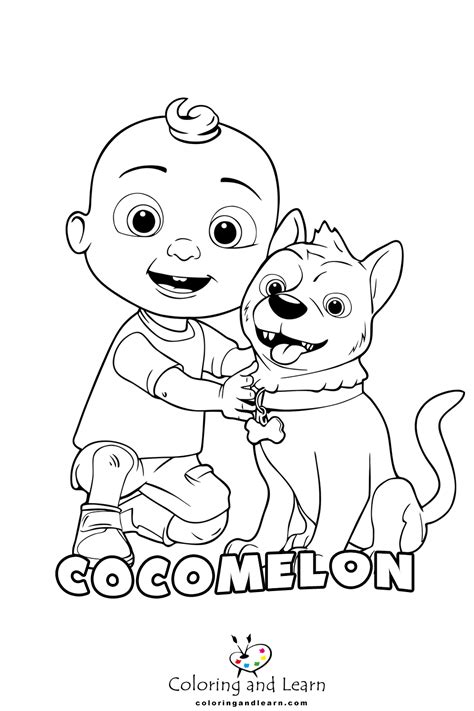 coco melon coloring pages