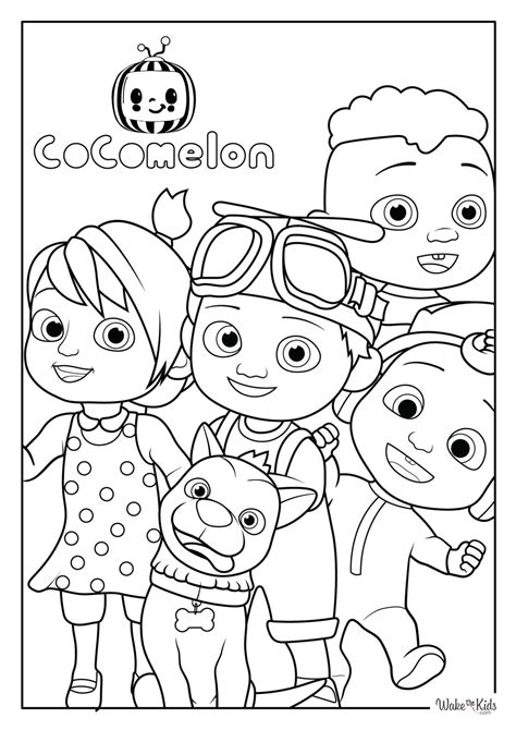 cocomelon coloring book pdf