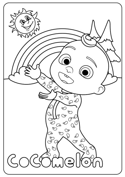 cocomelon coloring pages