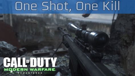Cod One Shot One Kill Walkthrough