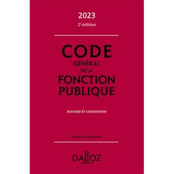 code de la fonction publique wallonne 2023