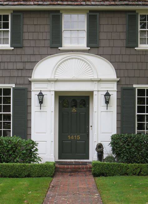 colonial front doors