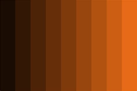 color brown orange