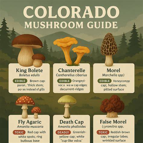 colorado mushroom map