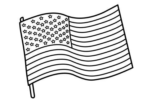 coloring book american flag