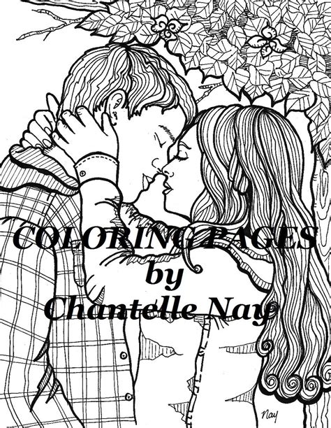 coloring book for couples