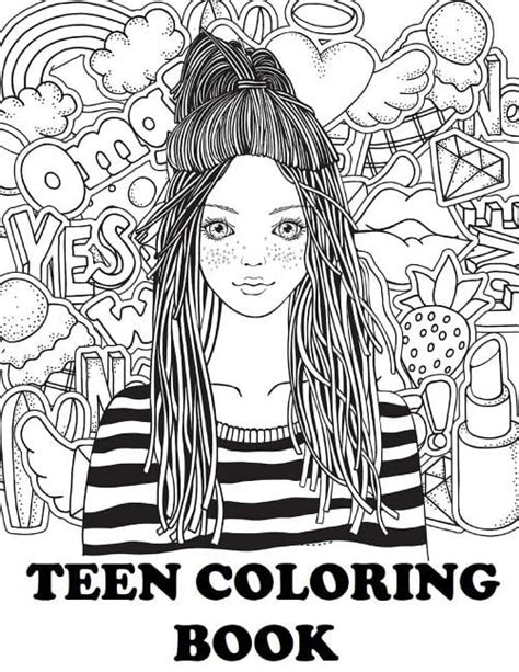 coloring books for teens