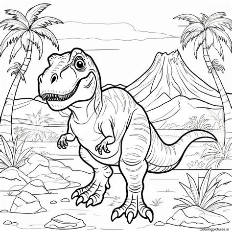 coloring dinosaurs printable free