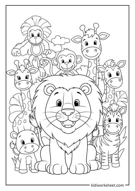 coloring pages animals pdf