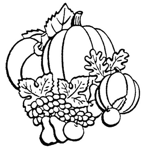 coloring pages autumn printable