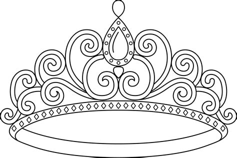 coloring pages crown