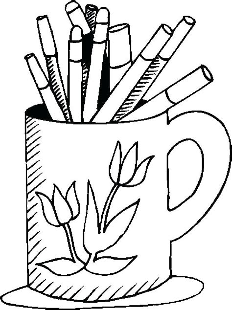 coloring pages for markers