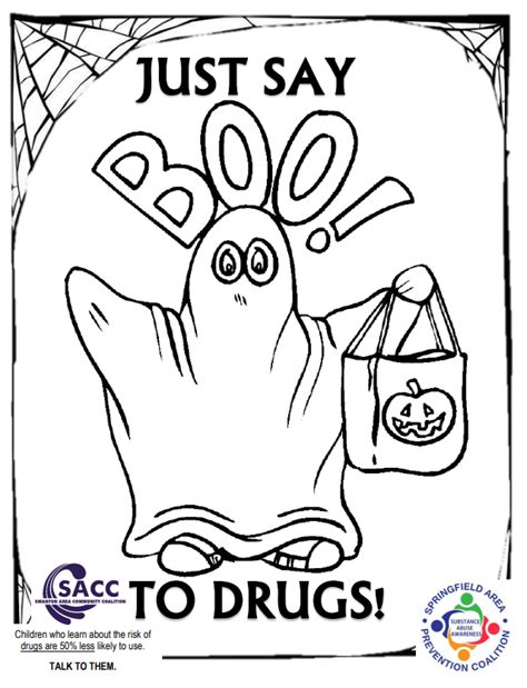 coloring pages for red ribbon week