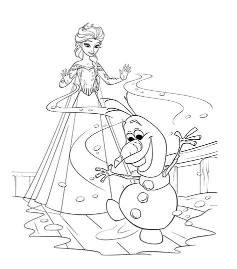 coloring pages frozen printable