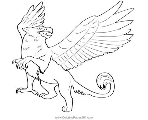 coloring pages griffin