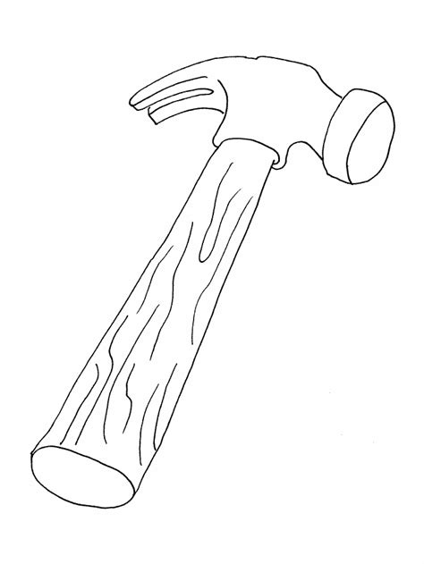 coloring pages hammer