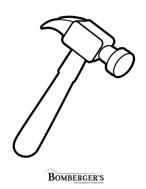 coloring pages hammer